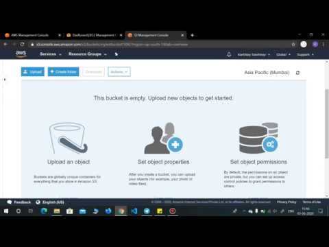 Uploading Files To AWS S3 and Accessing those files - YouTube