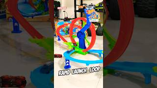 @HotWheels Rapid launch & Loop track set action #hotwheels #hotwheelscollector #diecast #mattel