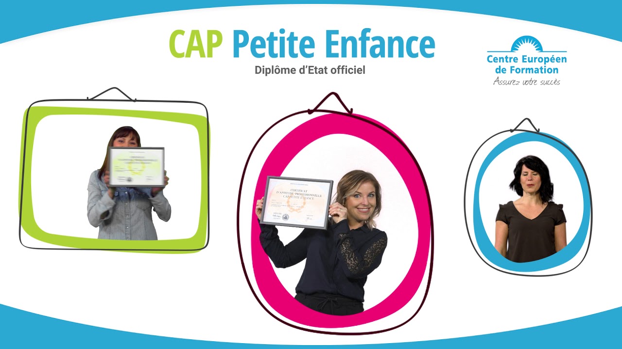 Page De Garde Cap Petite Enfance 2018 Academy Nancy Metz CAP Petite Enfance du Centre Européen de Formation - Publicité TV 2018