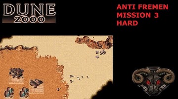 Dune 2000 - Anti Fremen - Mission 3 (Hard)