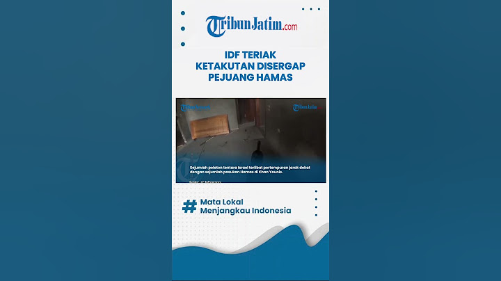 Terekam Momen Para Tentara Zionis Berteriak Ketakutan saat Disergap Hamas