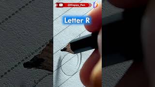How to write letter R