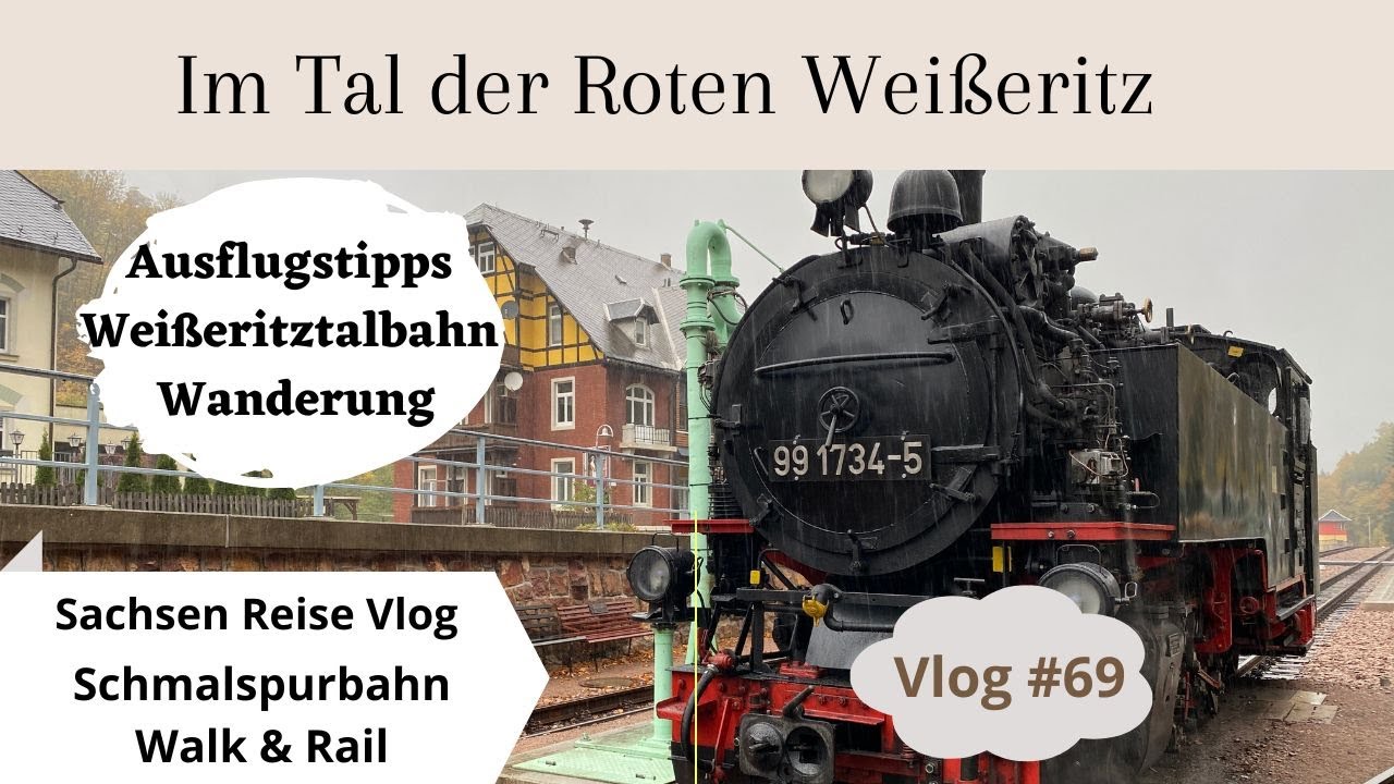 #69 Osterzgebirge Rote Weißeritz Tour | Schmalspurbahn Walk & Rail | auf Deutschlandtour in Sachsen