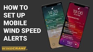 How to setup mobile phone notifications for high wind speeds screenshot 2