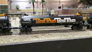 N Scale Southern Pacific Oil Can Train X8254 Sd40T-2 Sd45-2 Sd24 Sd35