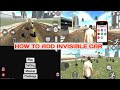 HOW TO ADD INVISIBLE CAR CHEAT CODE 🤑 in indian bike driving 3D!🔥| New update 