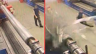 💀REALLY BAD LATHE BURST ACCIDENT
