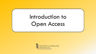 Famous Introduction to Open Access Profile