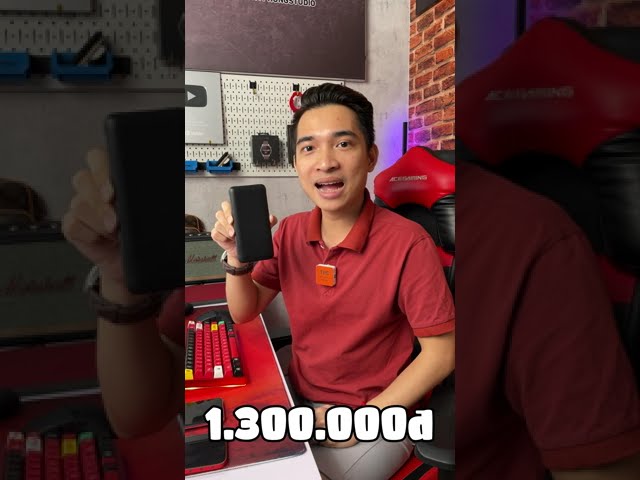 Pin dự phòng 10.000mAh mà giá tận 1,3 triệu - Cực ngon luôn!