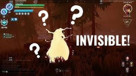 Invisible Glitch Dauntless?