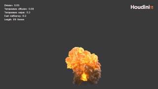Houdini Pyro Explosion