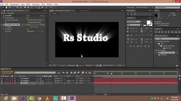 Shine Through Text Effect Tuturial | After Effect CS6