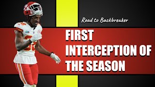 THE FIRST INTERCEPTION OF THE SEASON | Road to Backbreaker