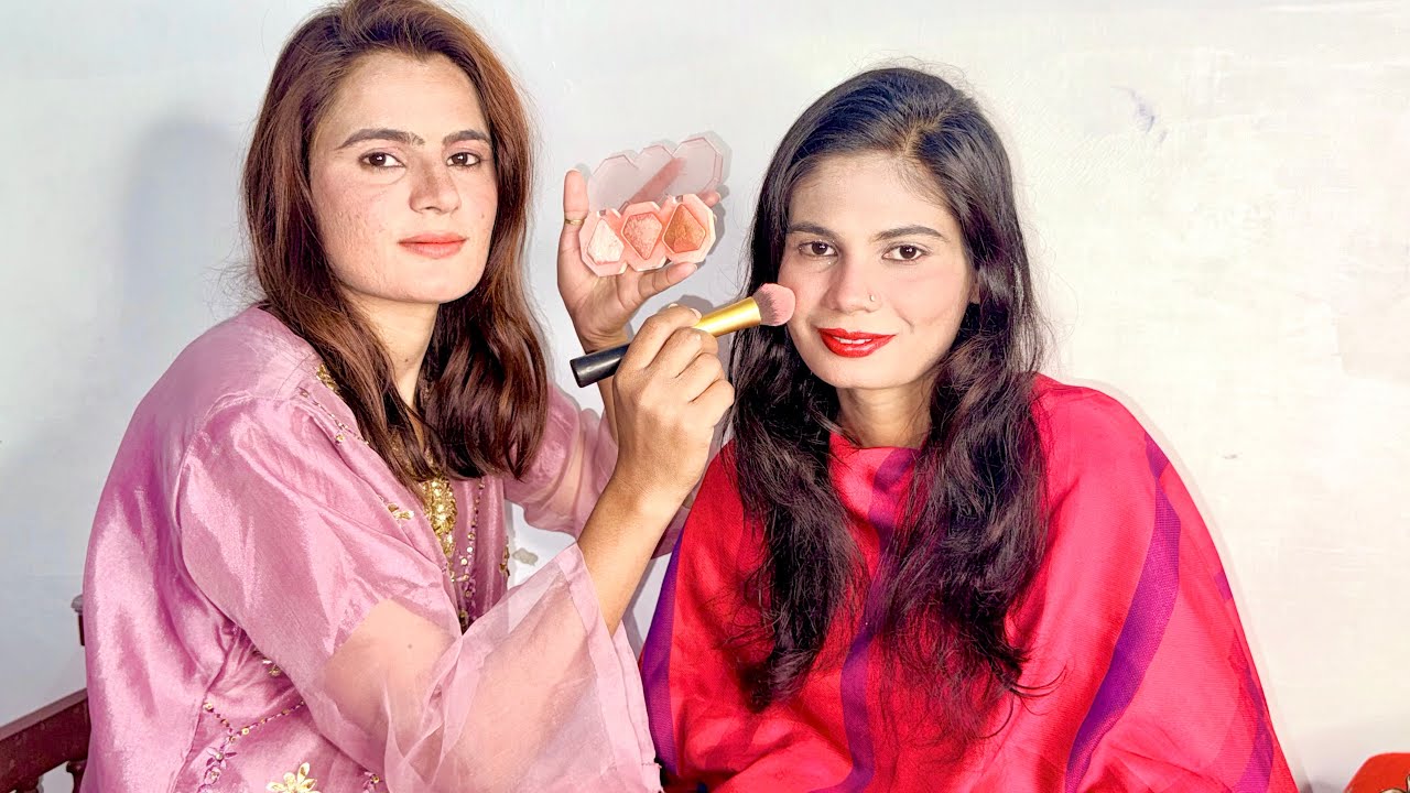 ASMR Doing My Friend’s Makeup 💄 Soft & Cozy Vibes”