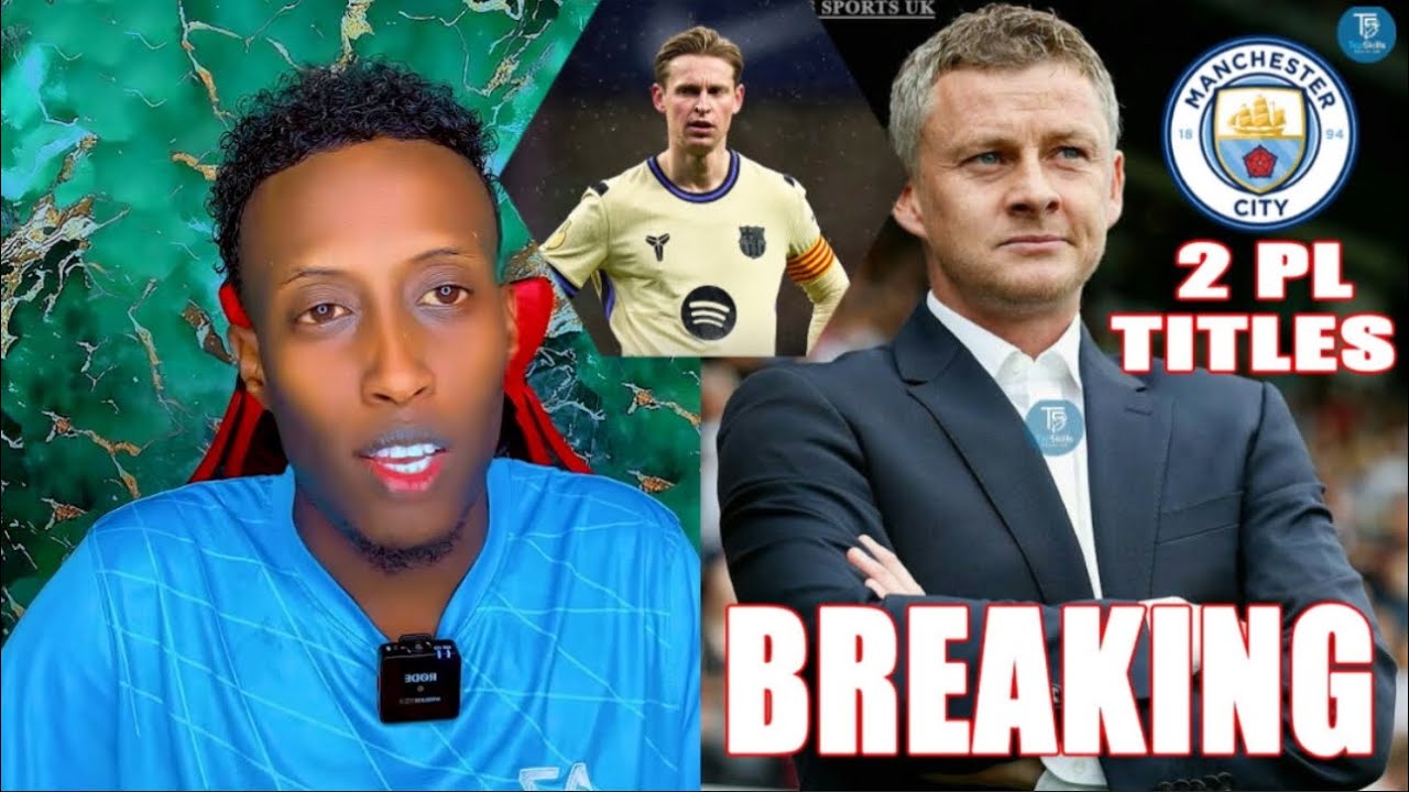 Man United Oo 2-Epl heleysa Hadii City La Ganaaxo, De Jong Dhaawac Soo Gaaray, Jesus Milan Ku biiray