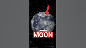The LARGEST Moon REPLACED Earth 🤯 #space #universe #astronomy