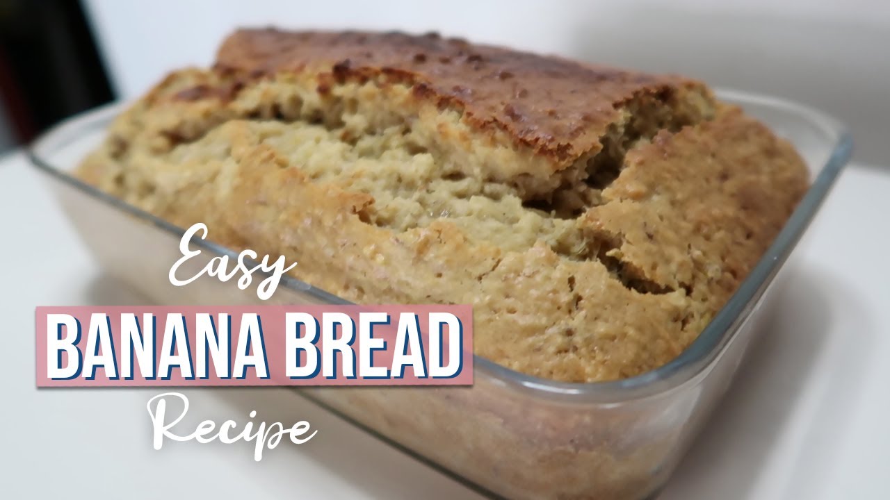 Easy Banana Bread Recipe   - YouTube