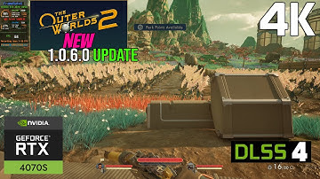 The Outer Worlds 2 NEW 1.0.6.0 Update - 4K Max Settings - Ray Tracing & Ray Traced Shadows RTX 4070S