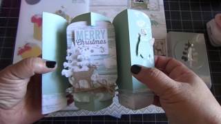 Up Side Down Mason Jar Fold-A-Long Card