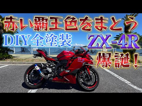SKULLKID ワンオフペイント 開封品 The result of an amateur painting a whole motorcycle!? (Part
