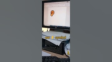 ear symbol shortcut key in ms word  #symbol #computershortcutkeys #mswordshortcutkeys #educa #shorts
