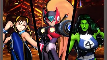 Requested ULTIMATE MARVEL VS. CAPCOM 3 Zero/Chun-li/She-Hulk Arcade Gameplay