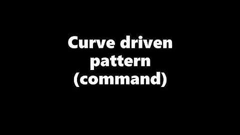 Curve driven pattern | solidworks | I