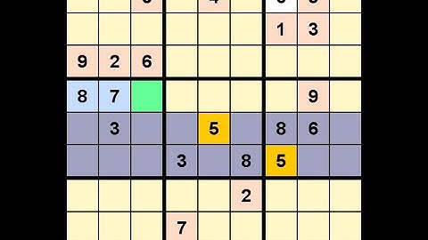 How to Solve New York Times Sudoku Hard October 6, 2022
