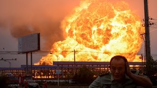 Взрыв на химическом заводе в Китае видео смотреть онлайн Video Chemical plant explosion in China Взрыв на химическом заводе в Китае видео смотреть онлайн Video Chemical plant explosion in China