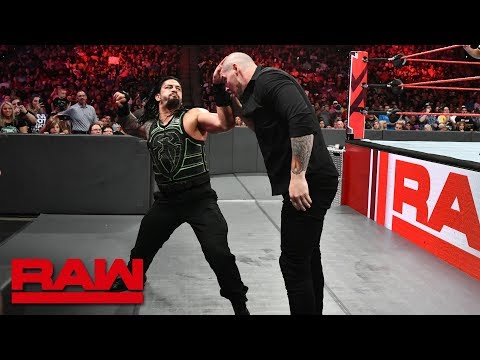 Roman Reigns vs. Constable Baron Corbin: Raw, Aug. 6, 2018