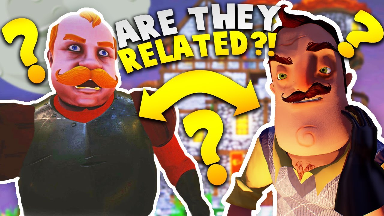 roblox download 99% OF PEOPLE WOULD AGREE THIS GUY MUST BE RELATED TO HELLO NEIGHBOR! | Goodbye My King Gameplay