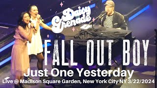 Fall Out Boy - Just One Yesterday LIVE @ SOLD OUT Madison Square Garden New York City 3/22/2024