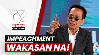 ATTY. PANELO: IMPEACHMENT TRIAL, DAPAT NANG ITIGIL