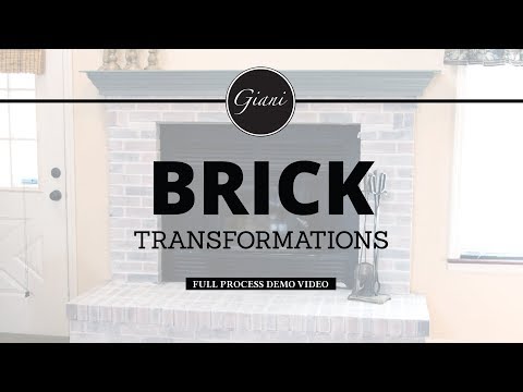 Giani Brick Transformations "Whitewash" - Instructional How-To Video