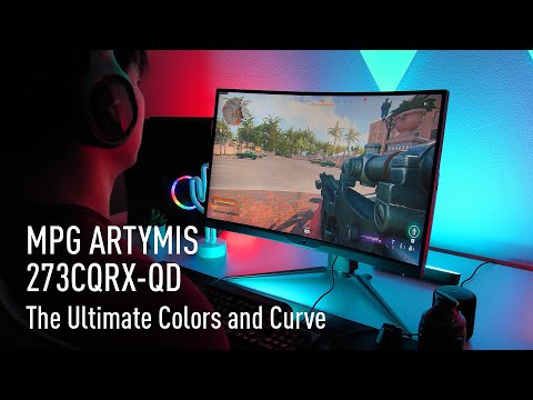 MPG ARTYMIS 273CQRX-QD - Ultimate Colors and Curve | Gaming Monitor | MSI