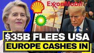 USA LOSES $35 Billion to Europe - Clean Energy Exodus, 38000 Jobs FLED, US Economy COLLAPSES