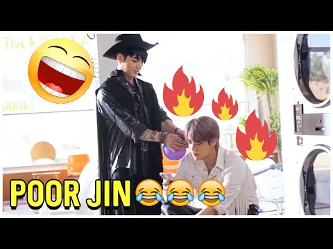 BTS Jin komik anlar - Zavallı Jin 😅🤣😂