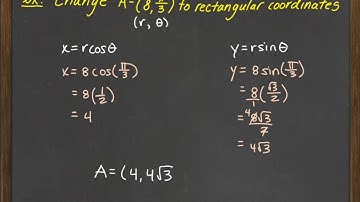 Video Quiz 10 (rectangular and polar coordinates)