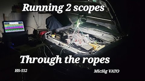 MicSig VATO & HS512 side by side. Somewhat a comparison but mostly a perfect match! #oscilloscope