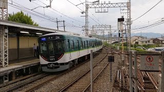 京阪13000系13023F準急中書島駅発車