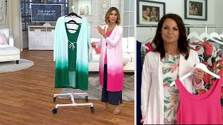 Cuddl Duds Seriously Soft Cardigan and Tank Set on QVC screenshot 5