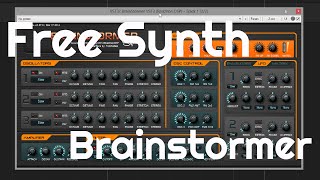 Free Synth  Brainstormer By Roazhon Dsp no Talking