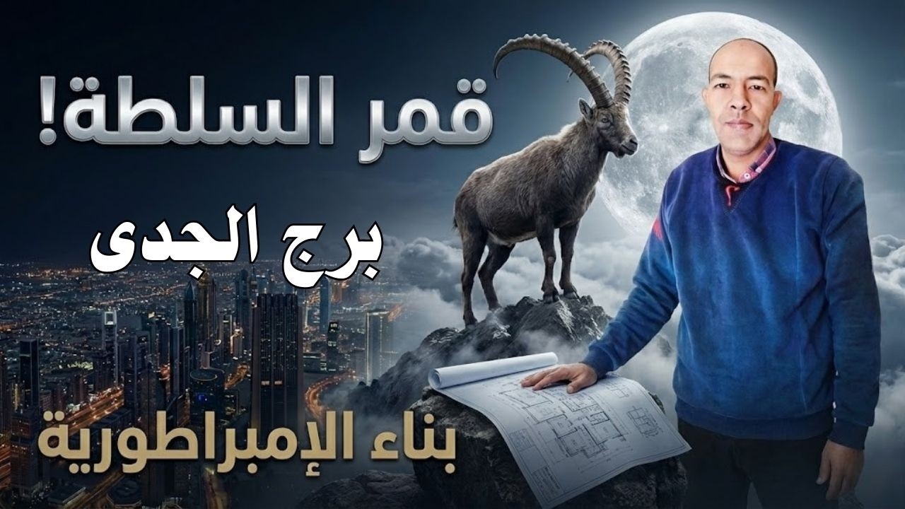 ♑ برج الجدي 2026: قمر السلطة وبناء الإمبراطورية! 🌕 سر 