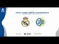Post-game Press Conference | Real Madrid - Maccabi Tel Aviv