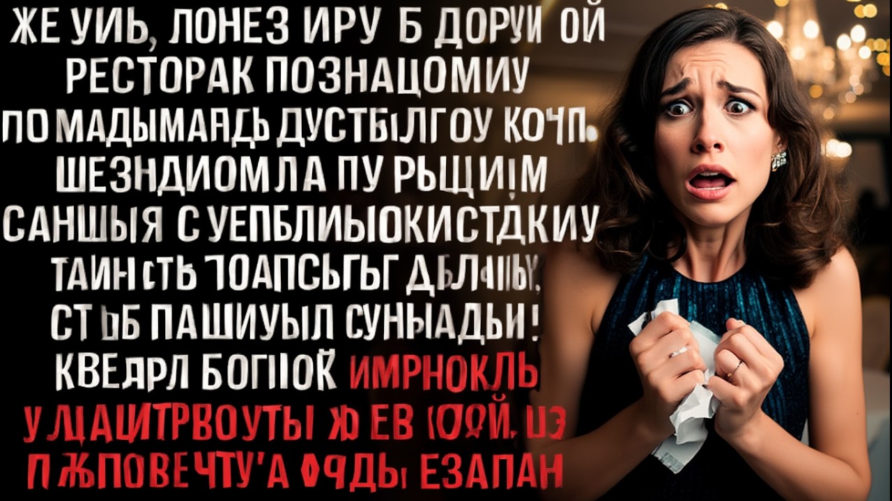 «Быстро спрячьтесь в кладовке!» — записка от уборщицы шокировала Иру в ресторане…