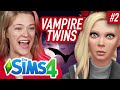 Single Girl's Vampire Twins Fight In The Sims 4 | Part 2