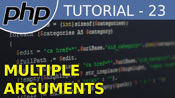 Multiple Arguments in a Function - #23 PHP Tutorial For Beginners With Examples
