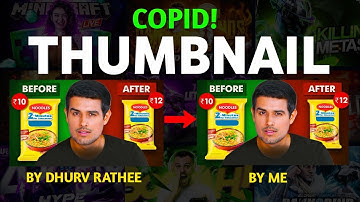 🔥How to Make Thumbnail Like Dhruv Rathee in Pixellab (Mobile Tutorial)