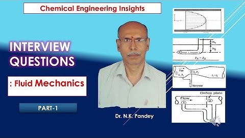 Interview Questions on Fluid Mechanics.  PART-1