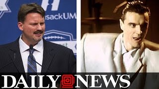 New York Giants Head Coach Ben McAdoo in a Really Bad Suit Net Worth